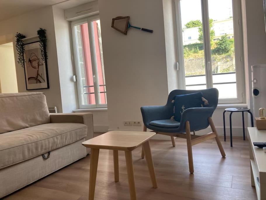 Appartement 1 Chambre Proximite Port De Commerce Et Gare Sncf Brest Buitenkant foto